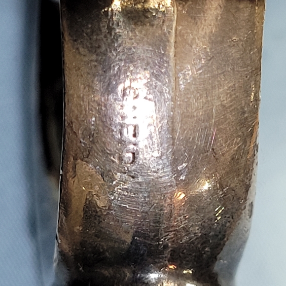 Pr Chamber Candlesticks,  Silverplated by Oneida, Meas. 1 1/2" X 5", - Picture 4 of 4